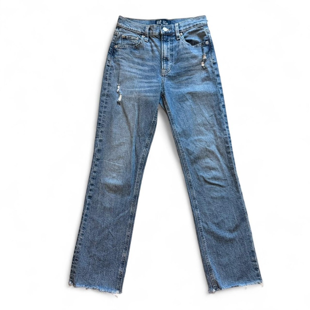 GAP High Rise Straight Jeans
